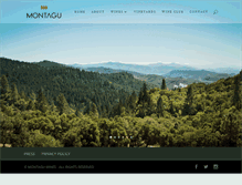 Tablet Screenshot of montaguwines.com